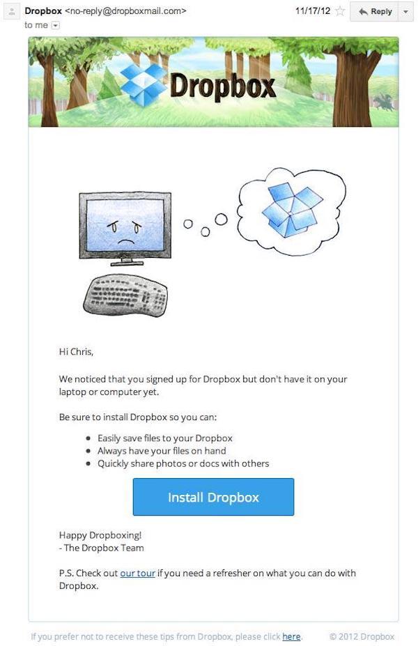 戳中笑點！Dropbox 善用「幽默感」提高電子報點閱率